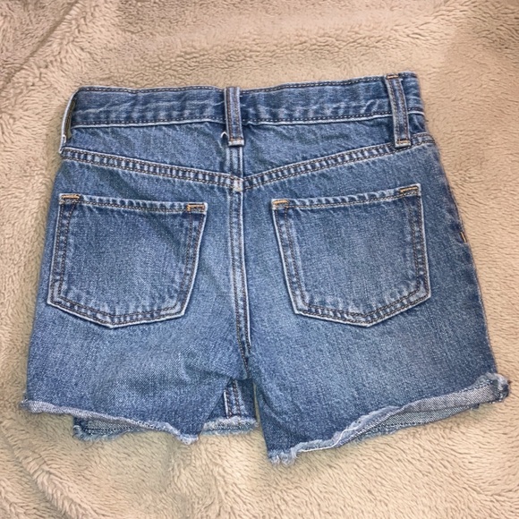 🔹4 for $30 Old Navy High Rise Slouchy Straight Denim Shirts, Girls 6 - Picture 3 of 5